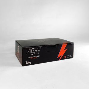 Carvão de Coco Premium Ziggy 500gr