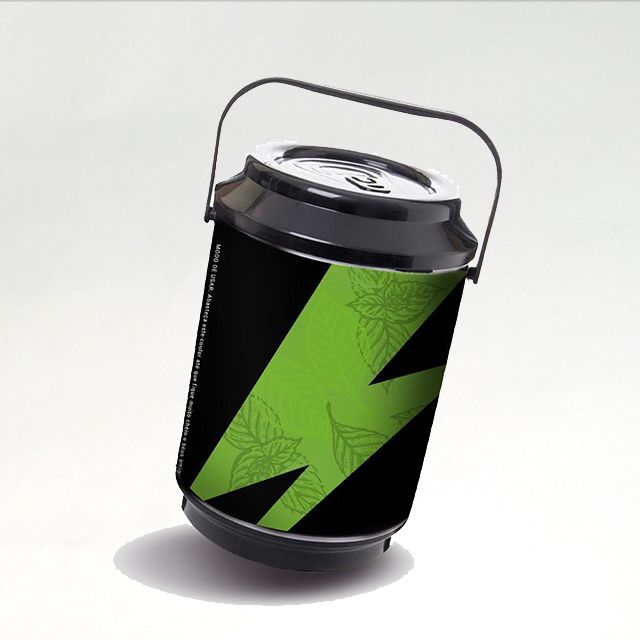 COOLER MINT ZIGGY 16 LATAS - PRETO